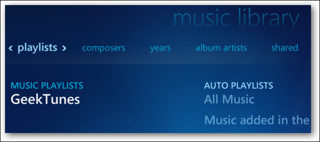 1626949597 414 Tworz listy odtwarzania muzyki w Windows 7 Media Center