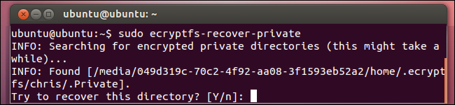 1627120814 357 Jak odzyskac zaszyfrowany katalog domowy na Ubuntu