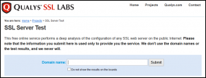 Strona testowa Qualys SSL Labs