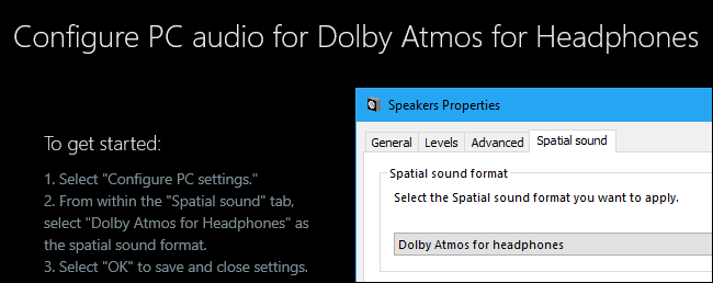 1627375378 752 Jak korzystac z dzwieku przestrzennego Dolby Atmos w systemie Windows