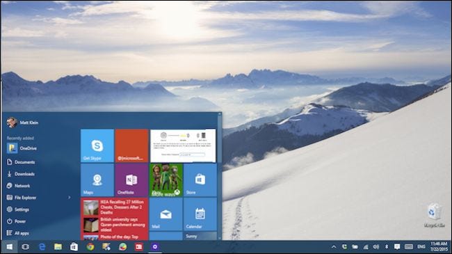 1627381853 794 Poznawanie nowego menu Start w systemie Windows 10