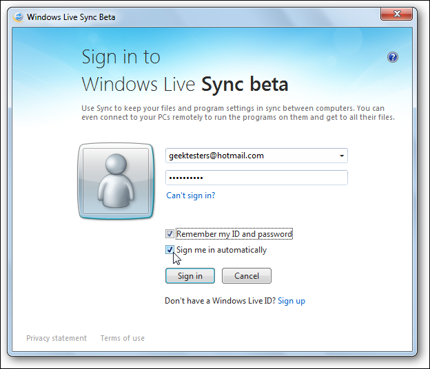 1627453479 290 Synchronizuj pliki miedzy komputerami i SkyDrive za pomoca Windows Live