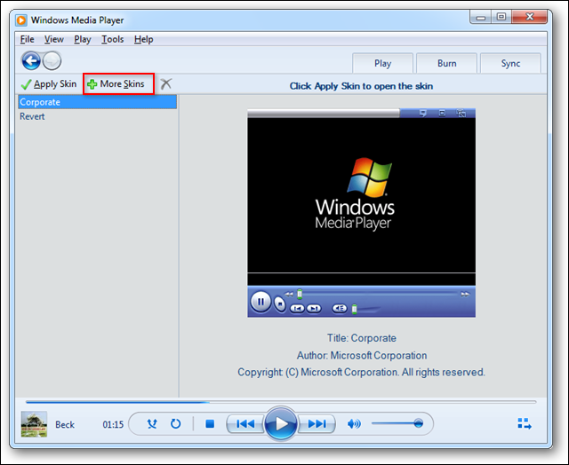 1627555430 911 Zastosuj skorki aby dodac troche stylu do Windows Media Player