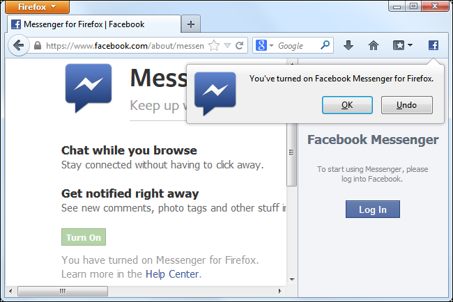 Jak Firefox integruje sie z Facebookiem i innymi sieciami spolecznosciowymi