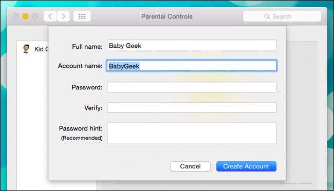 Jak korzystac z kontroli rodzicielskiej w OS X aby chronic