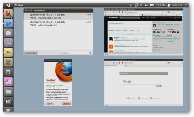Ubuntu 1010 nadaje netbookom innowacyjny nowy wyglad Screenshot Tour