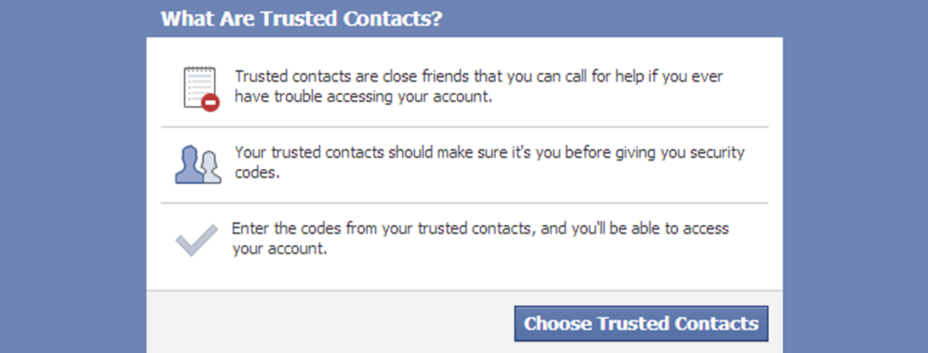 trusted contacts 0