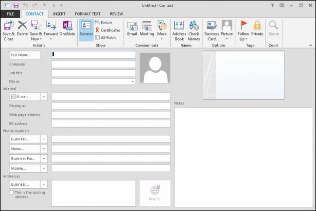 1628060496 946 Jak tworzyc i zarzadzac kontaktami w programie Outlook 2013