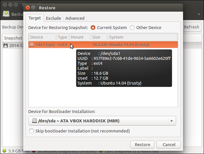 1628064363 647 Jak przywrocic system Ubuntu Linux do poprzedniego stanu
