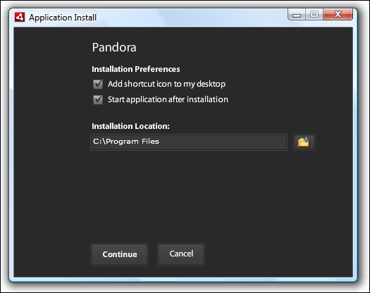 1628095921 739 Nowa aplikacja Pandora Streaming Audio Desktop beta