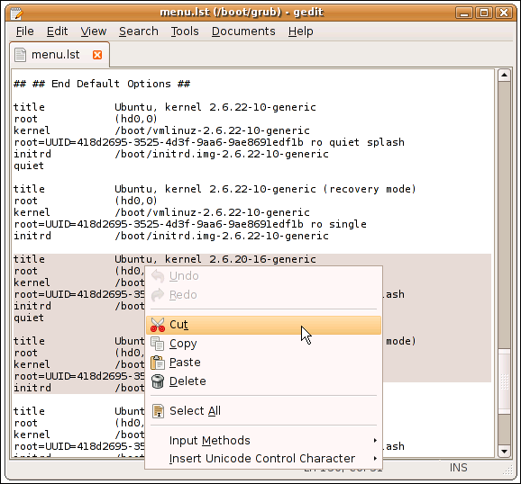 1628351907 618 Wyczysc menu startowe Ubuntu Grub po aktualizacji