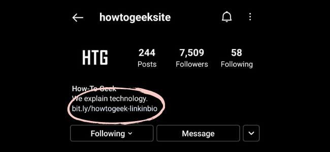 Profil na Instagramie HowtoGeek