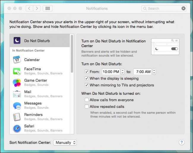 Jak skonfigurowac powiadomienia i centrum powiadomien w systemie OS X