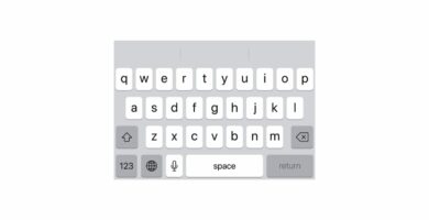 iPhone keyboard