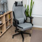E Win Champion Series CPG Fabric Gaming Chair sitting in an office